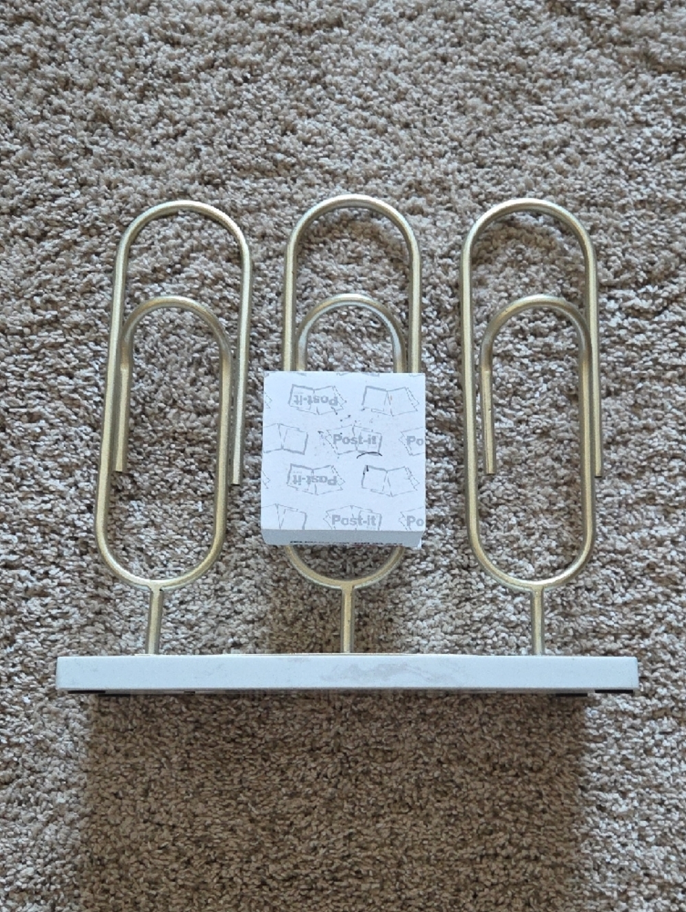 Paper Source Gold Loop Wall Hook Trio - Picture 2 of 4